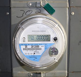 Archivo:Itron OpenWay Electricity Meter with Two-Way Communications
