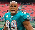 Jason Taylor Jets-Dolphin game Nov 1, 2009