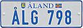 Kfz-Kennzeichen Aland2