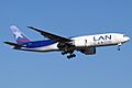 LAN Cargo landing in Frankfurt