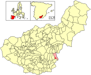 Archivo:LocationMairena, Granada