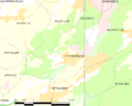 Map commune FR insee code 68321