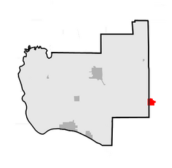 Map of Jersey County highlighting Brighton, Illinois.png