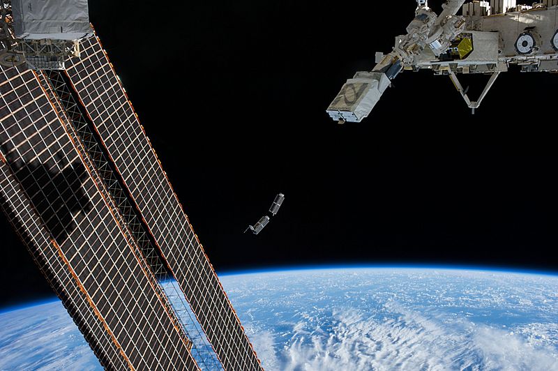 NanoRacksCubeSatLaunch ISS038-E-056389