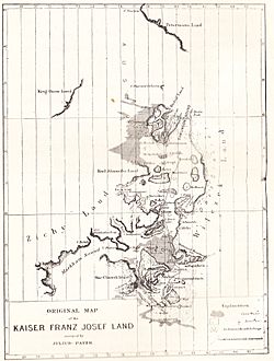 Archivo:Payer map Franz Josef Land 1874