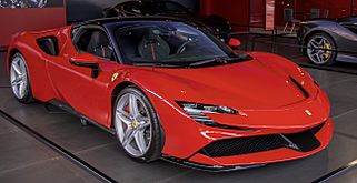 Red 2019 Ferrari SF90 Stradale (48264238897) (cropped)