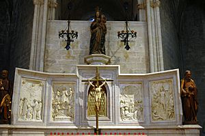 Archivo:Santa Maria de Montblanc - Imatge e Santa Maria