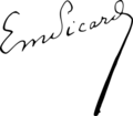 Signature Émile Picard