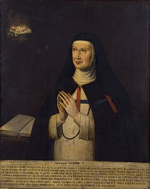 Archivo:Sor Marcela de San Félix (Casa-museo de Lope de Vega)