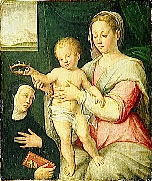 Archivo:Virgin and Child with Saint, Barbara Longhi