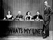 Archivo:Whats My Line original television panel 1952