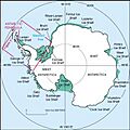 Wordie Ice Shelf location - Antarctica