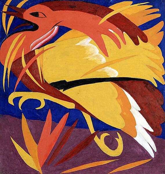 Zhatva-ptica-feniks-N.Goncharova (1911)