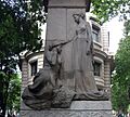 100 Monument a Casanova, al·legoria de Josep Llimona