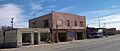 Buildings along Texas State Highway 20 in Fort Hancock, Texas