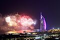 Burj Al Arab Fireworks 2021 New Year