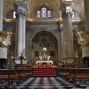 Archivo:Catedral de Jaén. Presbiterio