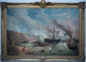 Archivo:Combate naval do Riachuelo, da coleção Museu Histórico Nacional