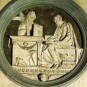 Donatello, tondo di san marco, 1434-43