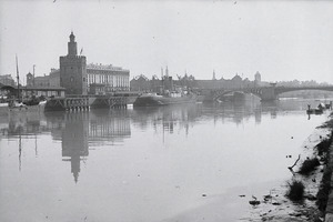 Archivo:ETH-BIB-Torre del Oro beim Hafen von Sevilla-Nordafrikaflug 1932-LBS MH02-13-0503