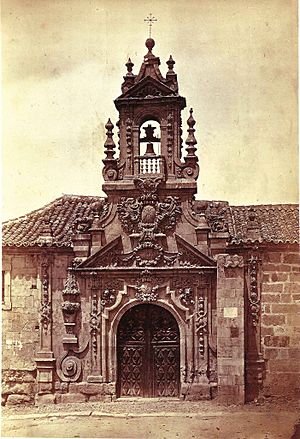 Archivo:Ermita de la Misericordia. Fotografía de Martínez de Hebert en 1863 para el libro Salamanca Artística y Monumental de Modesto Falcón