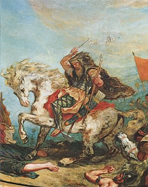 Archivo:Eugene Ferdinand Victor Delacroix Attila fragment