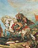 Eugene Ferdinand Victor Delacroix Attila fragment.jpg