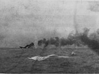 Archivo:HMS Indefatigable sinking
