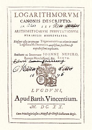 Archivo:John Napier-Logarithmorum 1620