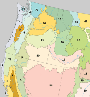 Archivo:Level III ecoregions, Pacific Northwest