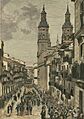 Logroño, paso del entierro del General Espartero por la calle del Mercado, Muñoz (cropped)