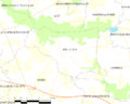 Map commune FR insee code 53232