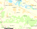 Map commune FR insee code 89093