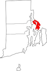 Map of Rhode Island highlighting Bristol County.svg