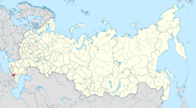 Map of Russia (2014–2022) - North Ossetia (Alania).svg