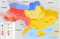 Map of Ukrainian dialects