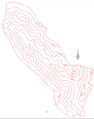 Archivo:Mapa topográfico pueblo Sabugo