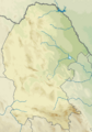 Mexico Coahuila topographic location map