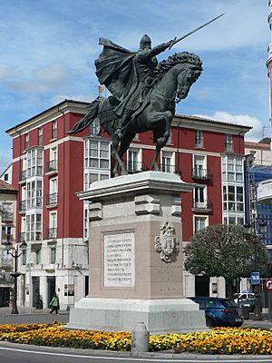 Archivo:Monumento al Cid (Burgos) 01