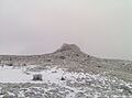 Peñón de los Enamorados, nevado