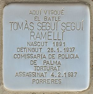 Archivo:Remembrance Stone für Tomas Segui Segui Ramelli (Esporles)