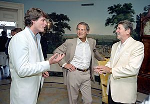 Archivo:Ronald Reagan Christopher Reeve