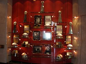 Archivo:SF 49ers HQ tophy wall