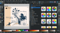 Screenshot of Inkscape 1.4