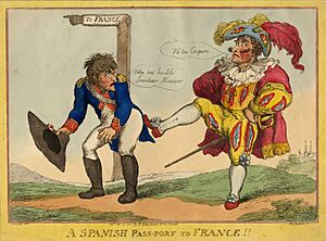 Archivo:Spanish Pass-port to France