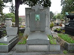 Archivo:Tombe de Léon Gaumont au cimetière de Belleville à Paris