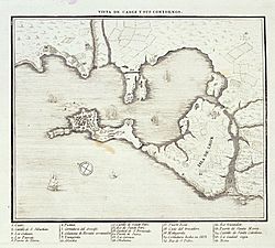 Archivo:Vista de Cádiz y sus contornos hacia 1813