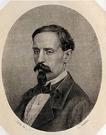 1859, Cervantes - novela original, Retrato de Ramón Ortega y Frías (cropped).jpg