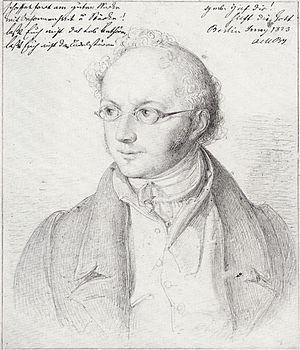 Archivo:Abraham Mendelssohn Bartholdy - Zeichnung von Wilhelm Hensel 1823