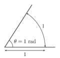 Angle radian
